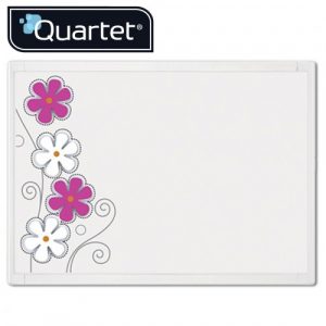 QUARTET White Frame Flower Combination Board