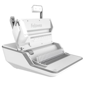 Fellowes Lyra™ 3-in-1 Manual Comb Binding Center (Comb Bind + Staple + Hole Punch)