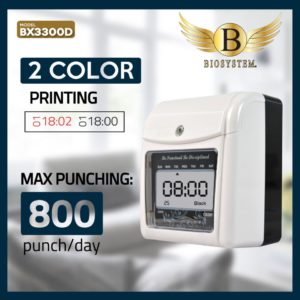 Biosystem BX3300D Digital Time Recorder