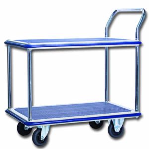 Mystar MS-114 Double Decker – Single Handle Trolley – 150KG Loading Capacity